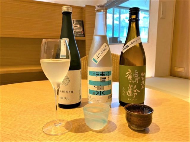 日本酒のみ比べ